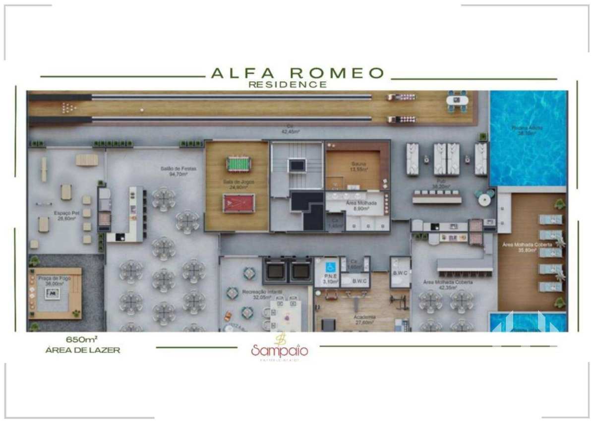 Apartamento à venda com 2 quartos, 67m² - Morretes,Itapema