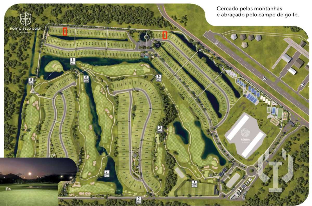  - Lote em Condomínio à venda, no Porto Belo Golf All Resort, 400m²