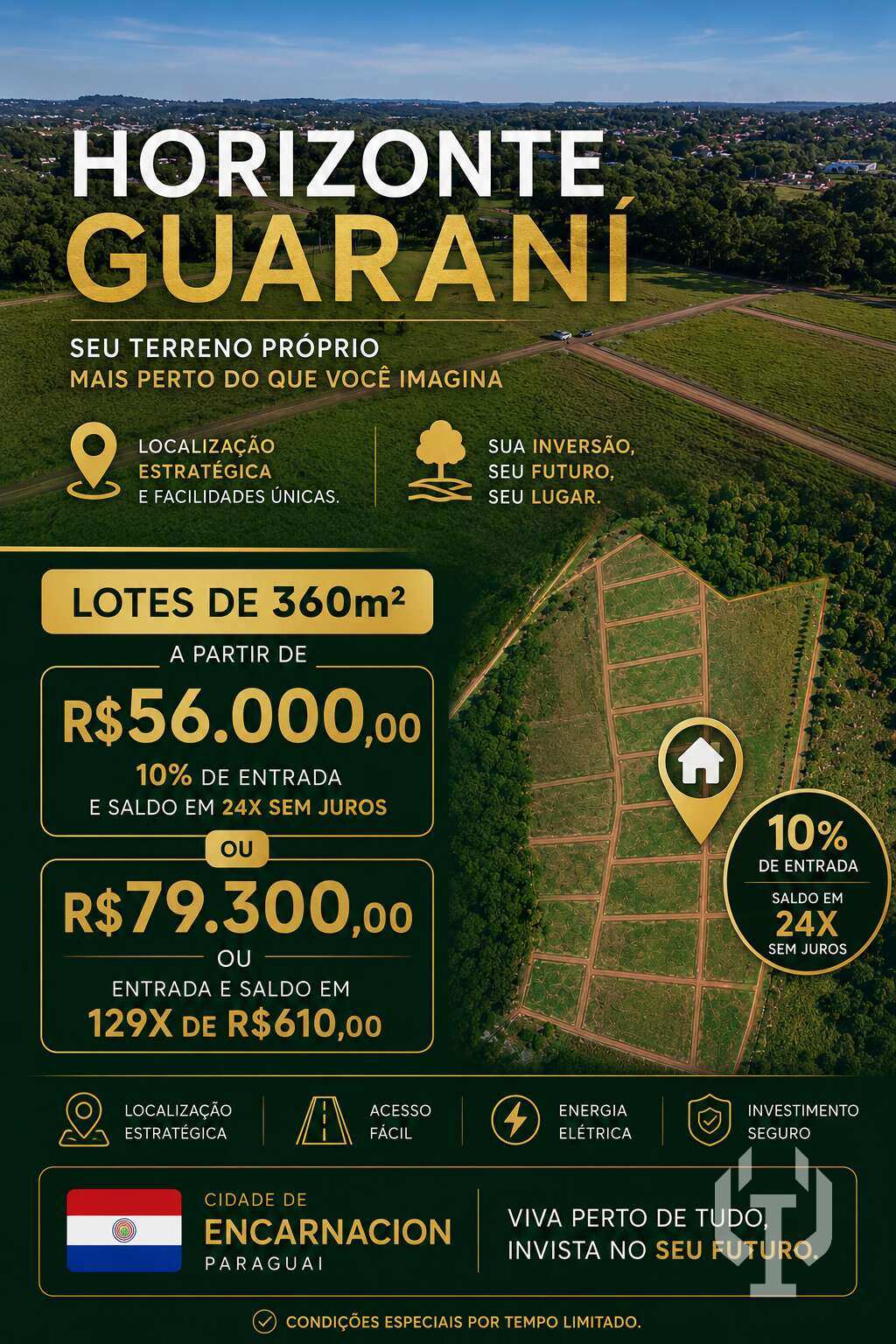 Terreno à venda - ,